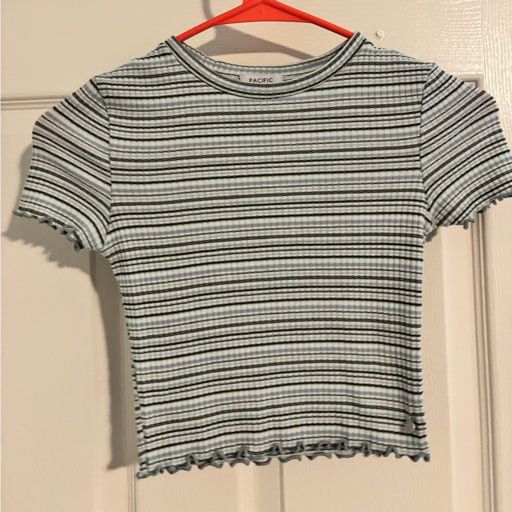 Striped Crop Top